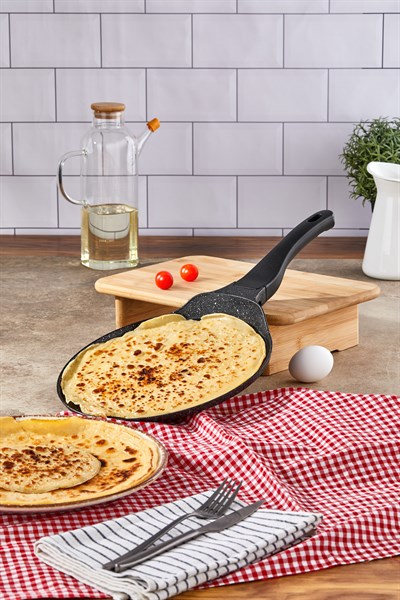Taç Eva Granit Krep Tavası 28 Cm