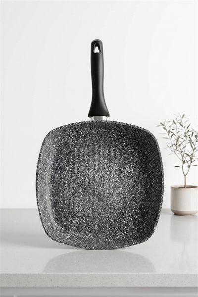 Taç Ultra Granit 28 Cm Kare Izgara Tava