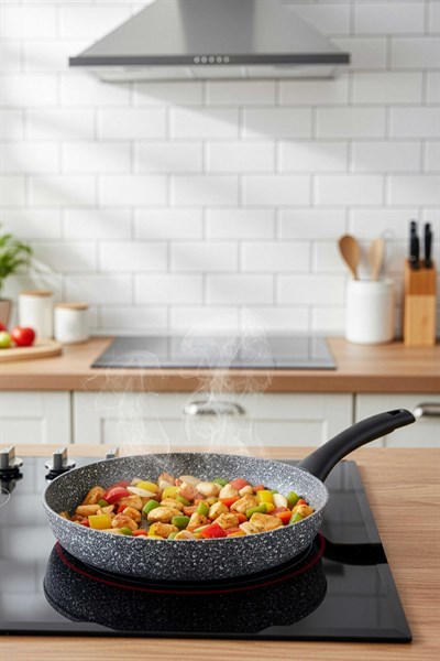 Taç Ultra Granit 3lü Tava Seti 26 Cm / 28 Cm / 30 Cm