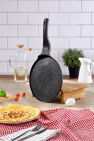 Taç Eva Granit Krep Tavası 28 Cm