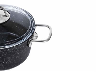 Taç Black Edition Granit Derin Tencere 20cm 