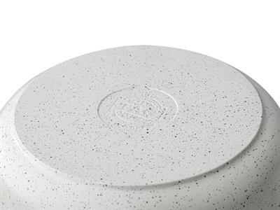 Taç Döküm Derin Tencere 22cm Beyaz