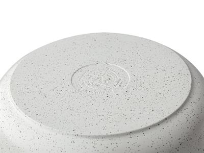 Taç Döküm Derin Tencere 28cm Beyaz