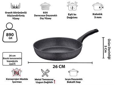 Taç Master Cook Tombik 7 Parça Tencere Seti Uzay Grisi