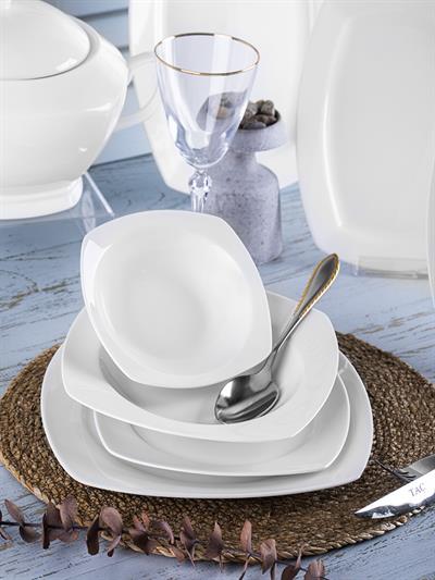 Taç Minima 55 Parça 12 Kişilik Yemek Takımı