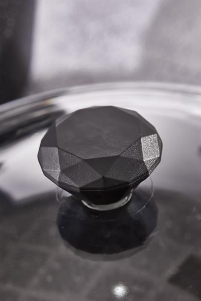 Taç Stone 7 Parça Granit Tencere Seti Siyah