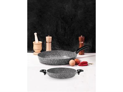 Taç Ultra Granit 2li Tava & Sahan Seti
