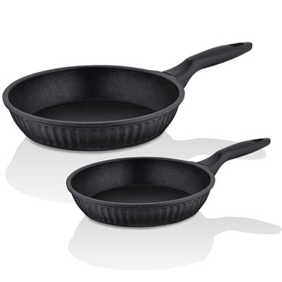 Taç Valeriya Döküm 2li Tava Seti 24 & 28 Cm