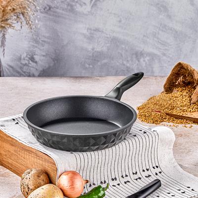Taç Vita Bella Döküm 2li Tava Seti 20 & 26 Cm Siyah