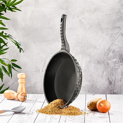Taç Vita Bella Döküm 2li Tava Seti 20 & 26 Cm Siyah