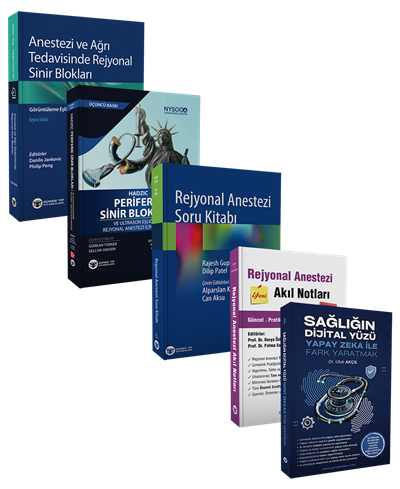 2024 - Rejyonal Anestezi Textbook Seti (5 ÇOK SATAN BU SETTE)