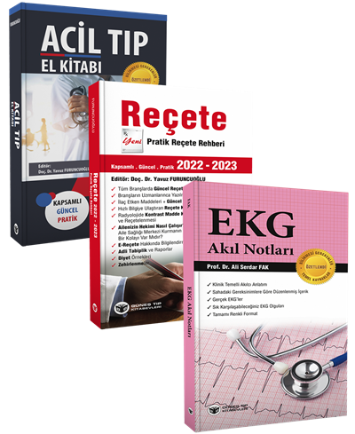 2025 Acil Tıp Başlangıç Seti (3 ÇOK SATAN KİTAP)