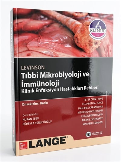 Levinson - Tıbbi Mikrobiyoloji ve İmmünoloji Klinik Enfeksiyon Hastalıkları Rehberi (KLİMUD yayınıdır. Klinik Mikrobiyoloji Uzmanlık Derneği)