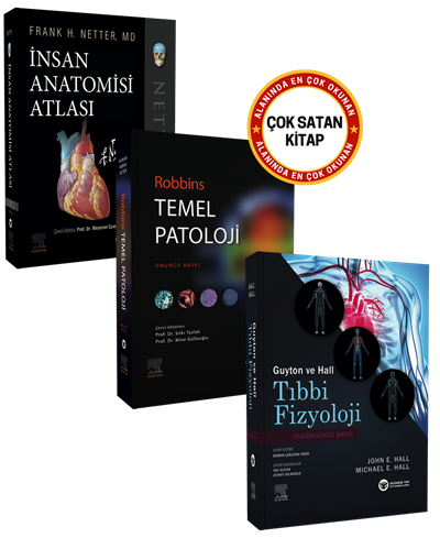 Orijinal Netter + Robbins + Guyton Seti