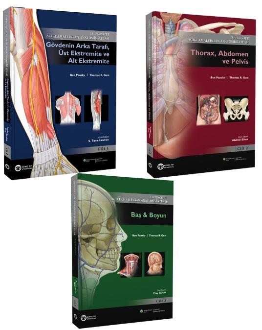 3冊セット：Sacro Occipital、Dr.ジョーンズ、Cranial 2025 - Anatomi Asistan Seti (14 ÇOK SATAN BU SETTE)