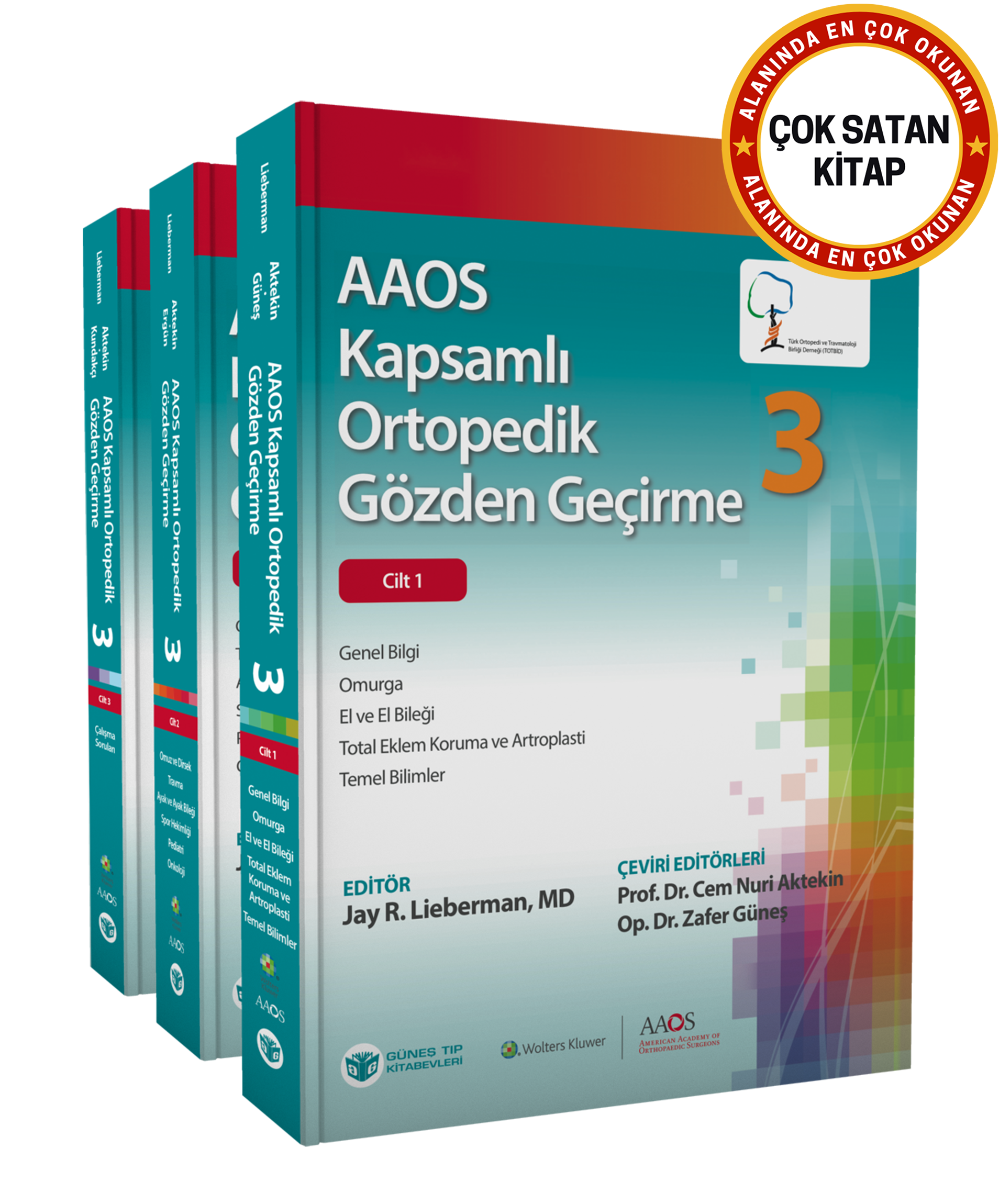 AAOS Kapsamlı Ortopedik Gözden Geçirme - 3 Cilt TOTBİD YAYINI
