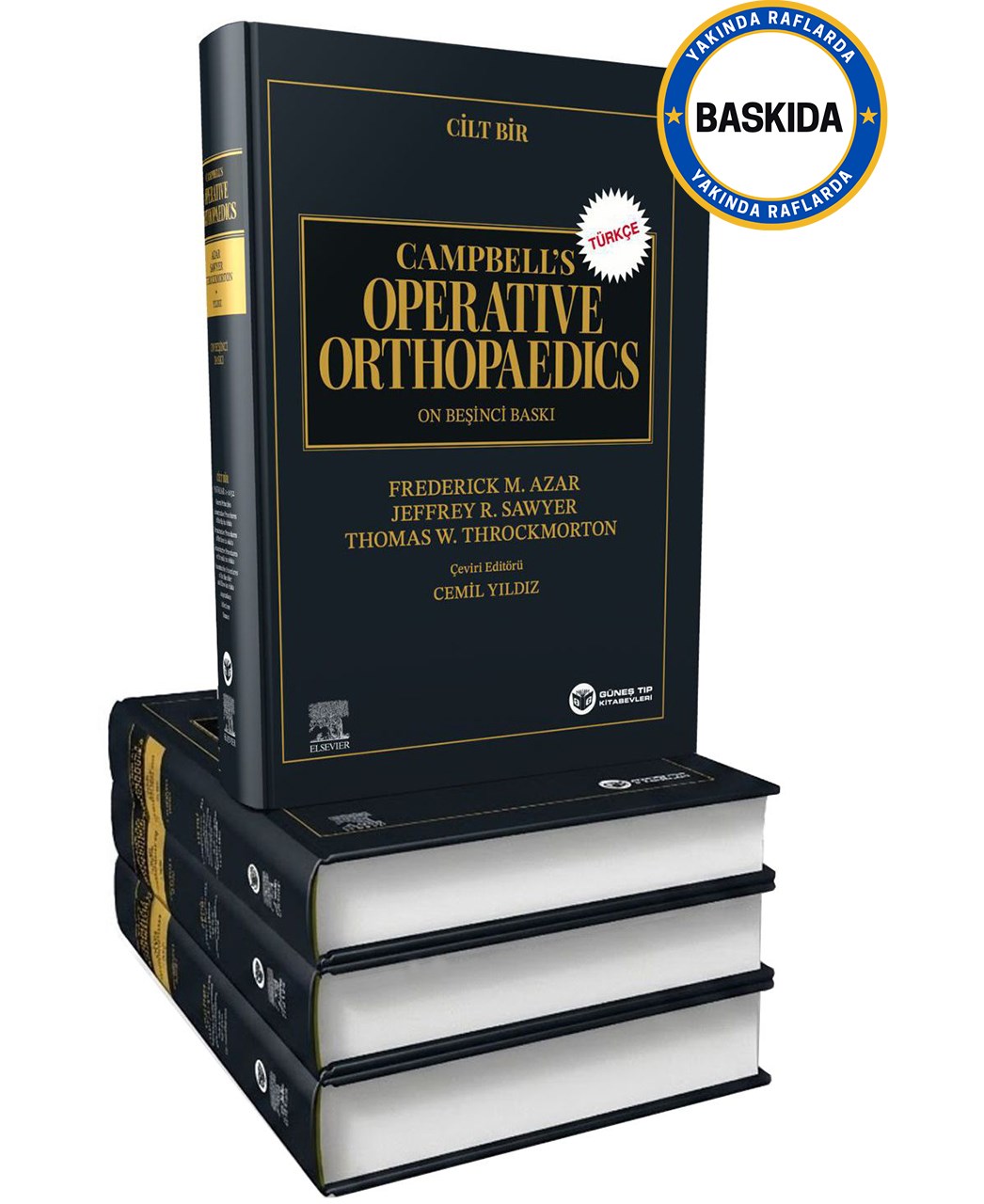Campbell's Operative Orthopaedics 4 Cilt Türkçe - 15. Baskı
