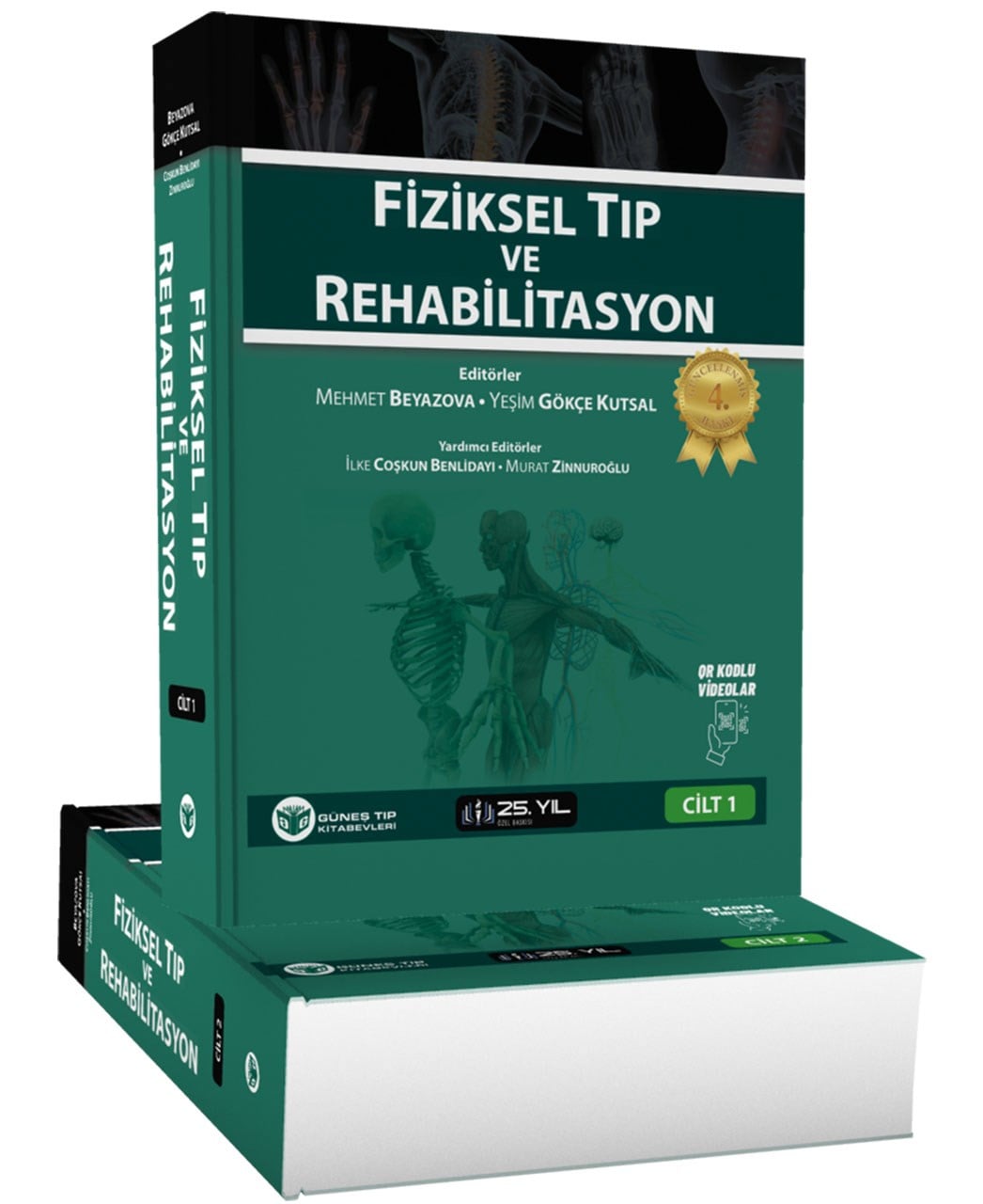 Fiziksel Tıp ve Rehabilitasyon 2 Cilt, 25. Yıl Özel Baskısı (4. Baskı)