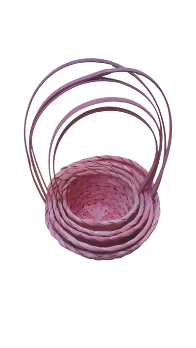 Kurplu Sepet Pembe