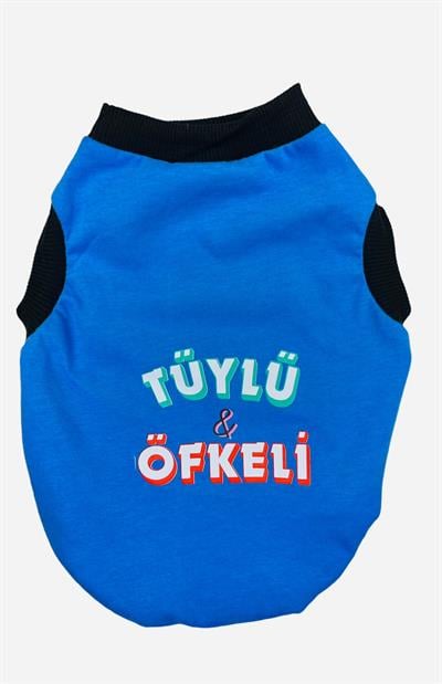 AP2201 Mavi Atlet Tüylü Öfkeli