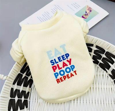 AP2378 BEYAZ SWEAT EAT SLEEP