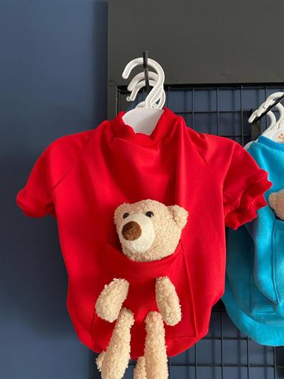 AP2394 KIRMIZI SWEAT AYICIKLI