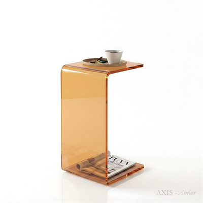 AXIS | Modern Premium Yan C Sehpa | Dikey & Yatay Çok Yönlü Tasarım