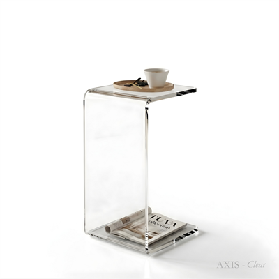 AXIS | Modern Premium Yan C Sehpa | Dikey & Yatay Çok Yönlü Tasarım