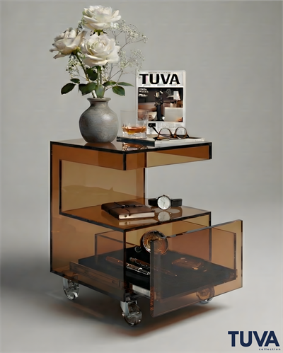 BREATHE | Çok Amaçlı Çekmeceli Modern Komodin & Yan Sehpa | TUVA Yeni Nesil Mobiya