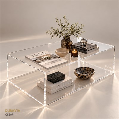 CUBAVIA | Akrilik Orta Sehpa | Yeni Nesil Mobilya