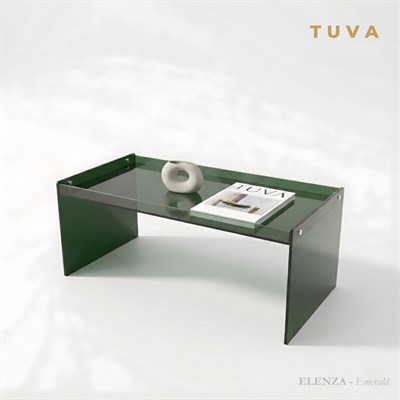 ELENZA | Premium Akrilik Tepsi Tasarım Orta Sehpa | TUVA - Eleva Collection