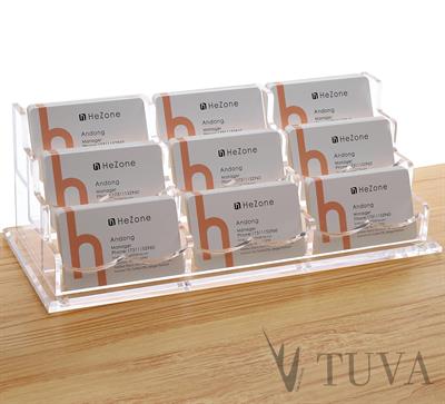 Elit ve Modern Tasarım Zarif Pleksi Kartvizitlik | Minimalist Yeni Nesil Masaüstü Organizer | Tuva Premium Koleksiyon 