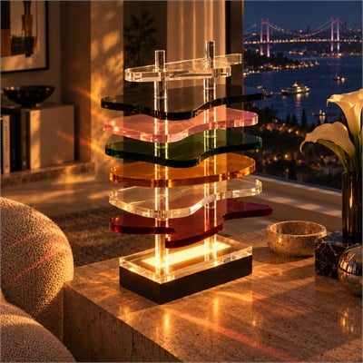 FLUX | Akrilik LED Masa Lambası 