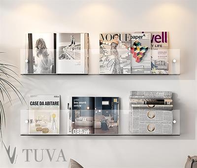 NEWWALL | Modern & Yeni Nesil Pleksi Duvar Rafı – Minimal ve Şeffaf Tasarım | Tuva Elit Dekorasyon