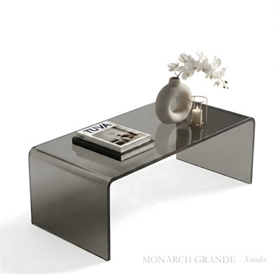 MONARCH Grandé | Monoblok Pleksi Orta Sehpa | Modernizmin İkonu & Elit Tasarım | Tuva Premium Mobilya - Monarch Serisi