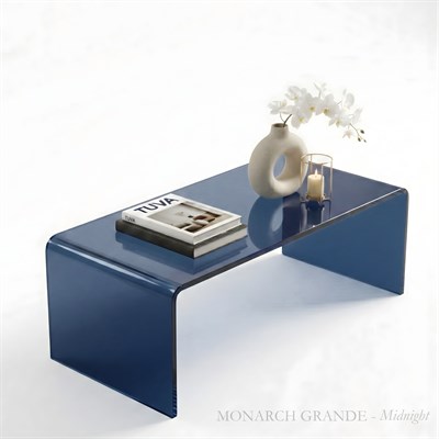 MONARCH Grandé | Monoblok Pleksi Orta Sehpa | Modernizmin İkonu & Elit Tasarım | Tuva Premium Mobilya - Monarch Serisi