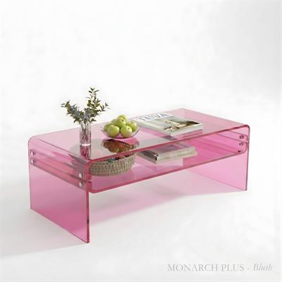 MONARCH Plus + | Büküm Ara Raflı Modern Orta Sehpa | Monoblok Modern Yapı | Tuva Yeni Nesil Mobilya