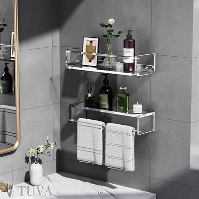 Tuva FLEXWALL | Modern Çubuklu Duvar Raf & Organizer | Banyo ve Ev İçin Çok Fonksiyonlu | Tuva Yeni Nesil Dekorasyon
