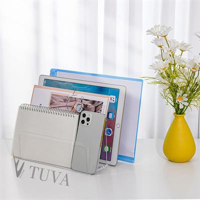 Tuva Modern Şeffaf Pleksi 4 Kademe Bölmeli Premium Makyaj & Takı Organizer | Masa Üstü ve Dolap İçi Düzenleyici