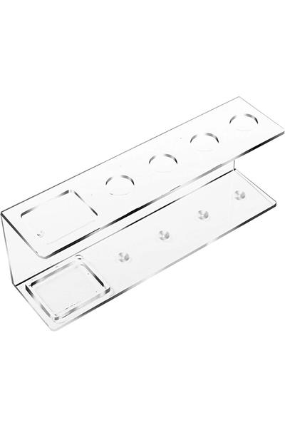 Modern Diş Fırçası ve Macun Organizeri – Duvara Monte Edilebilir | Minimal ve Şık Tasarım