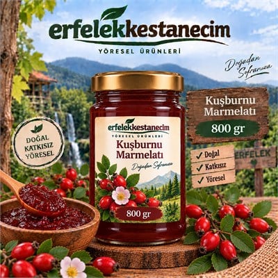 Kuşburnu Marmelatı 800 GR