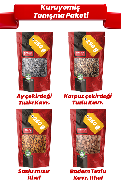 Kuruyemiş Tanışma Paketi (1 Kg)