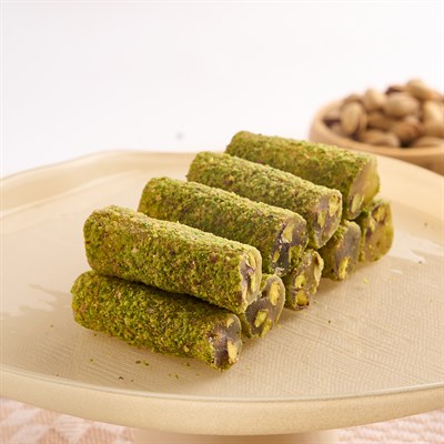 Toz Fıstıklı Fitil Lokum