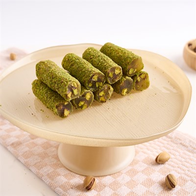 Toz Fıstıklı Fitil Lokum