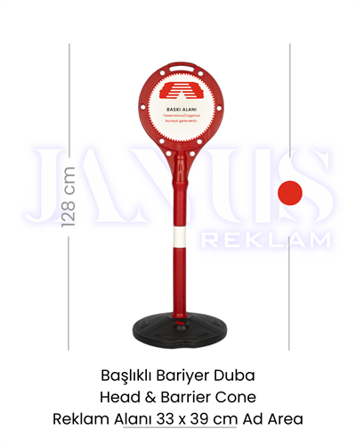 Başlıklı Bariyer Duba