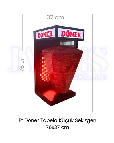 Et Döner Tabela Küçük Sekizgen