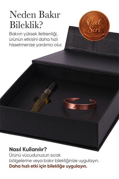 ErilS Esansı & Bakır Bileklik Ners Özel Set