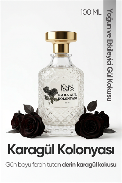 Karagül Kolonyası – %8 Karagül Özlü Doğal Kolonya | 100 ml