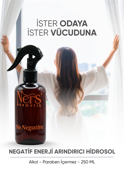 No Negative – Negatif Enerji Arındırıcı Doğal Hidrosol | 250 ml