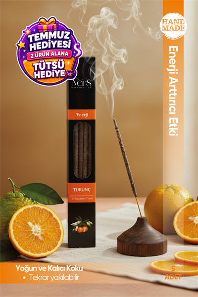 Turunç Tütsüsü – Enerji ve Canlılık | El Yapımı